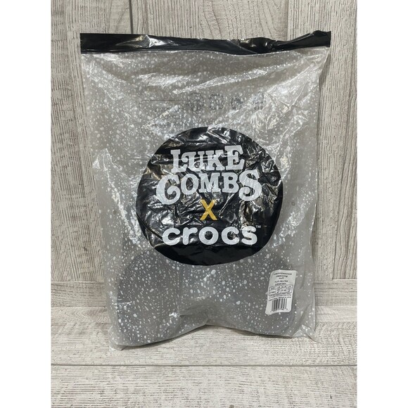 Crocs x Luke Combs Collab Bootlegger Camo Clogs Shoes Mens 5 Womens 7 LE New